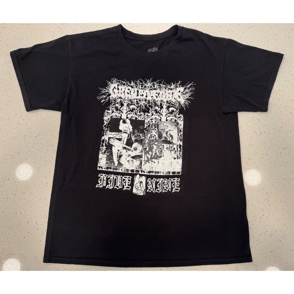 G59 Records T-Shirt Mens Large Black Excellent Streetwear Five Nine Graphic Tee